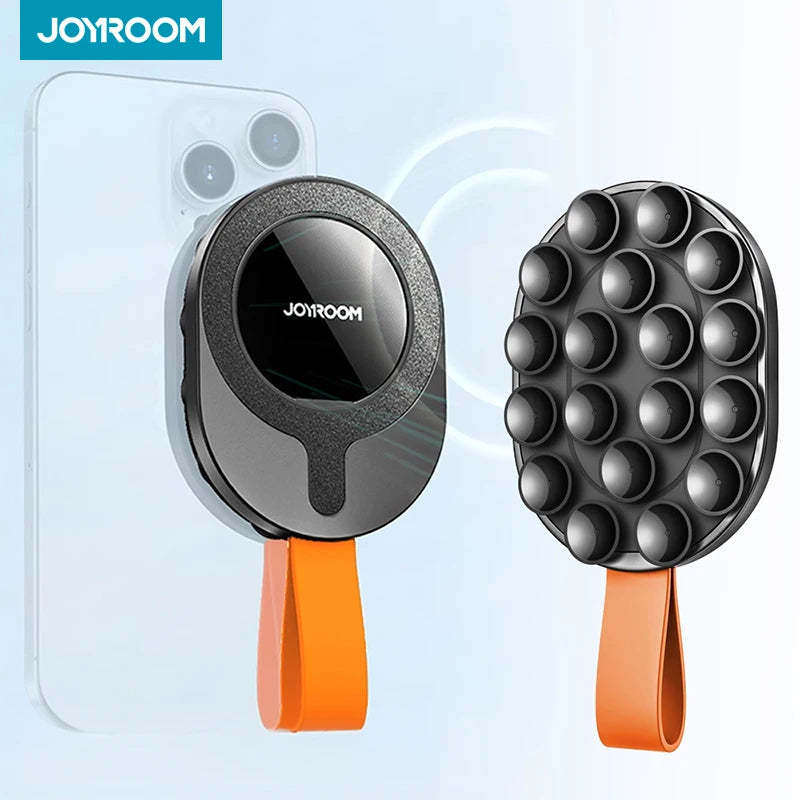 Soporte para teléfono con ventosa magnética mejorado de Joyroom: agarre seguro y versátil para su dispositivo