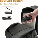 LED Book Light for Bed Reading – Eye-Friendly, Dimmable, Portable Clip-On Light with USB Rechargeable Battery