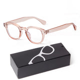 Gafas de sol redondas pequeñas con degradado azul de moda: gafas de sol cuadradas de diseño vintage con diseño de tortuga para hombres y mujeres