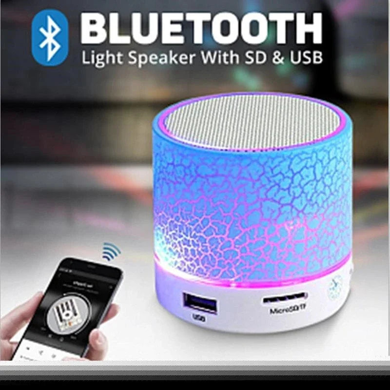 Altavoz estéreo portátil con Bluetooth: sonido compacto y de alta calidad para uso doméstico