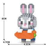 Disney Stitch & Mickey Mouse Micro Building Blocks – Creative Kids Toy Gift