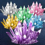 DIY Crystal Growing Kit for Kids – STEM Educational Science Experiment Kit with 6 Colors for Teens and Children