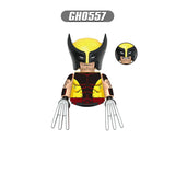 Marvel Superhero Micro Building Blocks - Doctor Doom & X-Men Action Figure Set