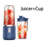 Licuadora eléctrica portátil: minilicuadora inalámbrica para jugos y batidos frescos
