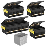 Collapsible Car Trunk Organizer – Large Capacity Storage Box with Reflective Strips