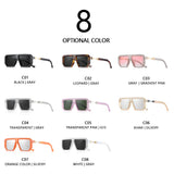 Retro Polygon Sunglasses – UV400 Protection, Trendy Gradient Lenses, Unisex Fashion Shades for Modern Style
