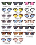 Vintage Shell Round Sunglasses – Retro Fashion Shades for Men & Women (UV400 Protection)