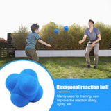 Hexagon Reaction Ball – Reflex, Speed & Agility Trainer for Fitness and Sports