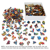 3D Wooden Animal Puzzle - High Difficulty Montessori Toy for Adults & Teens