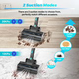 Cordless 6-in-1 Stick Vacuum Cleaner with HEPA Filter – Lightweight Handheld Vacuum for Home & Carpet
