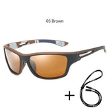 Gafas de sol polarizadas para pesca para hombre con cadena para gafas: máxima protección UV400 para aventuras al aire libre