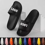 Men’s Street Style Summer Slides – Comfortable PU Slippers for Outdoor Use