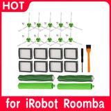 Kit de piezas de repuesto para aspiradora robot: compatible con las series iRobot Roomba I y E