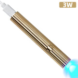 Mini Rechargeable UV LED Nail Lamp for Quick Gel Drying – Portable Nail Dryer for Manicure at Home or On-the-Go