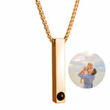 Collar de proyección personalizado: colgante con foto personalizado para parejas y seres queridos