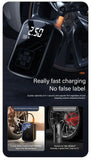 Portable Wireless Car Air Pump with Digital Display & Multi-Mode Inflation