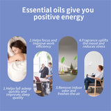 Solar-Powered Essential Oil Diffuser with 500ml Capacity
