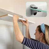 Heavy-Duty Zinc Alloy Glass Clamp – Secure Wall Bracket for Glass Panels