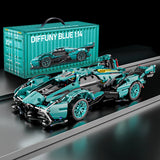 RC Building Block Car Kit – DIY Remote Control Toy with Motors & Battery for Teens and Adults