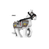 Medieval Knight & Animal Building Block Set - Compatible with Major Brands