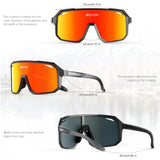 UV400 Sports Cycling Glasses – High-Performance, Impact-Resistant Sunglasses for Outdoor Activities