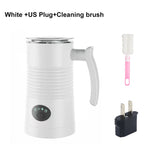 4-in-1 Electric Milk Frother for Hot & Cold Foam, Coffee, Latte & Cappuccino