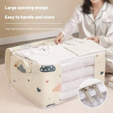 Foldable Large-Capacity Quilt Storage Bag with Zipper