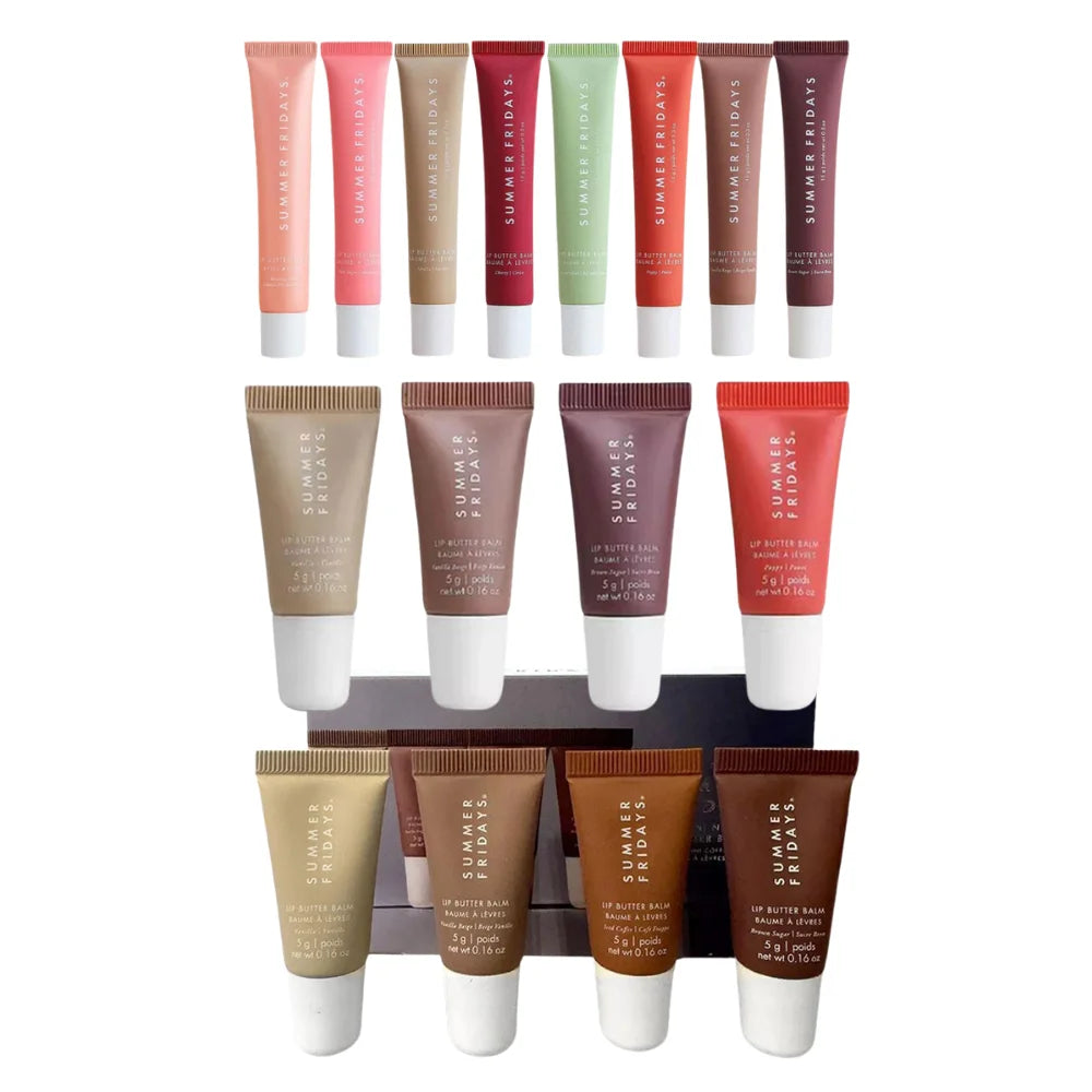 Vanilla Beige Lip Balm & Gloss Set – Moisturizing, Transparent & Smooth Lip Care for a Soft, Glossy Finish
