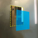 30cm x 100cm Universal Anti-Fog & Waterproof Mirror Film – Clear Vision in Any Condition!