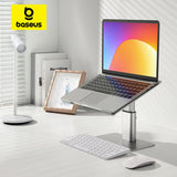 Foldable Aluminum Laptop Stand with Adjustable Height