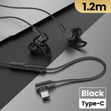 Wired Earbuds with Microphone - 3.5mm & Type-C Gaming Headset for Sports & Mobile Phones