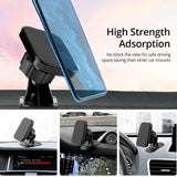 Soporte magnético para teléfono de coche: soporte giratorio de 360° para rejilla de ventilación y salpicadero