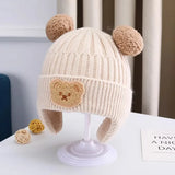 Soft Acrylic Winter Baby Hat for Ages 6 Months to 3 Years