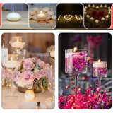 Multi Style Stripe Circular Acrylic Float Candle Mold DIY Round Geometry Candle Making Home Party Decor Candlelight Dinner Gift