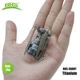 Ultralight Titanium Camping Stove - 2700W Portable Gas Burner for Hiking & Survival