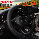 Universal 15-Inch Steering Wheel Cover – Durable, Anti-Slip Grip for All-Season Driving Comfort