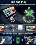Wireless CarPlay & Android Auto Adapter - Universal Car Dongle for iPhone & Android