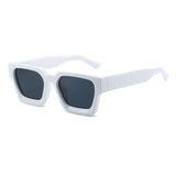 SHAUNA Retro Square Sunglasses – Trendy Tinted Shades for Men & Women