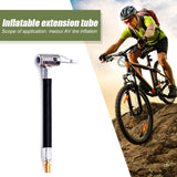 High-Pressure Tire Inflator Hose Extension – Quick Connect Air Pump Nozzle for Bike, Motorcycle, and Car Tires