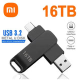 High-Speed 16TB USB 3.2 Flash Drive – Waterproof Metal Memory Stick for Secure Storage