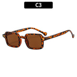 Luxurious Rectangle & Oval Vintage Sunglasses – UV400 Designer Shades for Men & Women