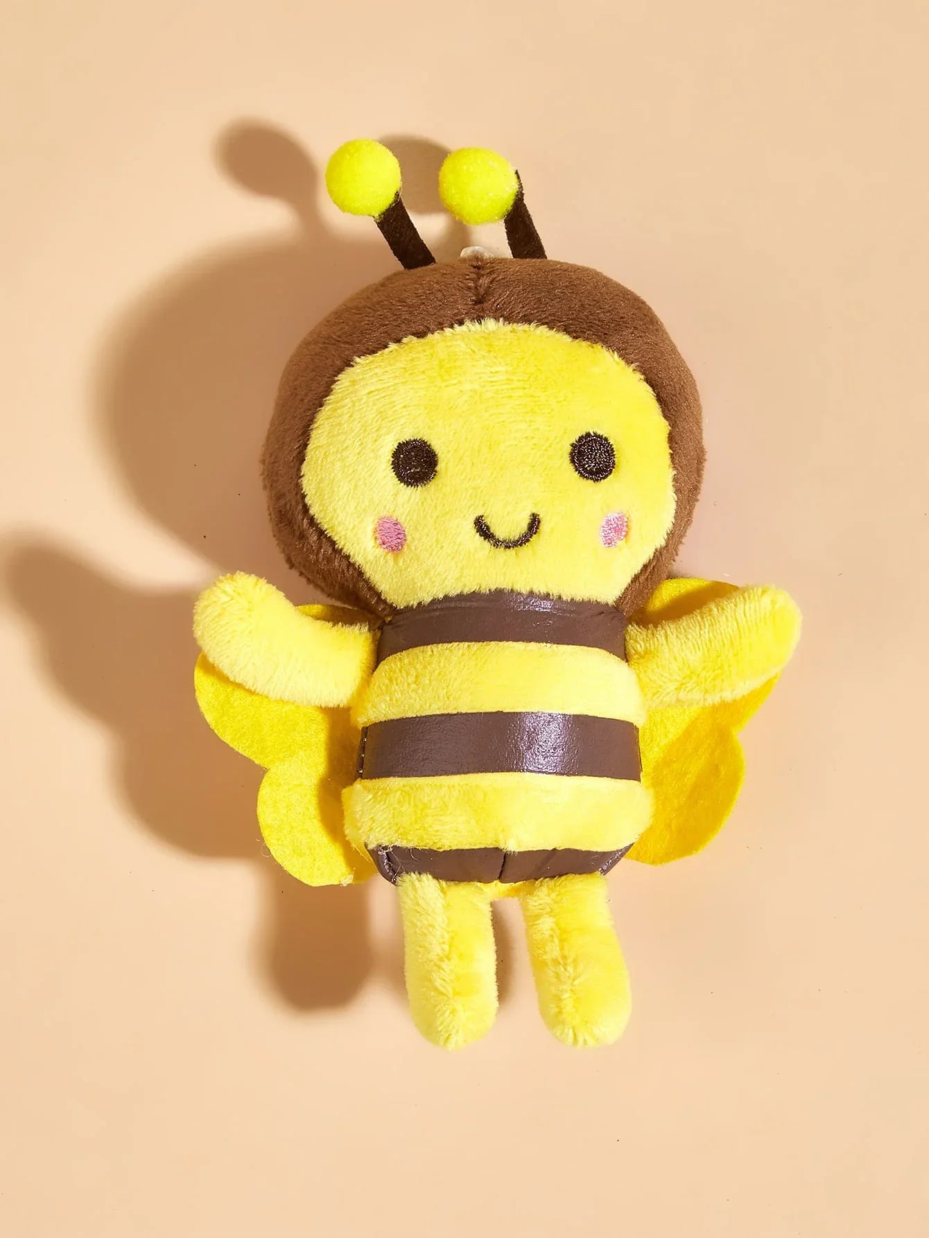 Bee-Shaped Plush Dog Toy – Interactive Chew & Dental Cleaning Toy