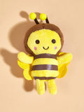 Bee-Shaped Plush Dog Toy – Interactive Chew & Dental Cleaning Toy