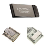 Custom Engraved Stainless Steel Money Clip – Slim & Stylish Cash and Card Holder