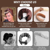 Heatless Hair Curler Set – Soft Curling Rods & Satin Sleeping Headband for No Heat Curls