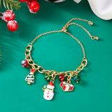 Trendy Link Chain Bracelet for Women – Adjustable Geometric Design, Fashion Metal Jewelry