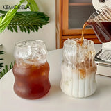 Heat-Resistant Glass Tumbler – Transparent Coffee, Tea, Juice & Beer Mug