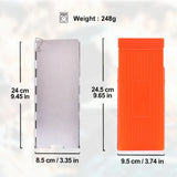 Compact Aluminum Gas Stove Wind Shield for Outdoor Cooking & Camping