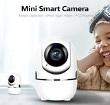 Cámara de seguridad WiFi HD 1080P: vigilancia inteligente en interiores con visión nocturna y detección de movimiento