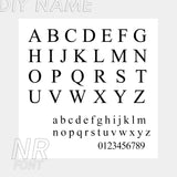 Customized Name Bracelet for Women – 316L Stainless Steel Gold Personalized Letter Jewelry